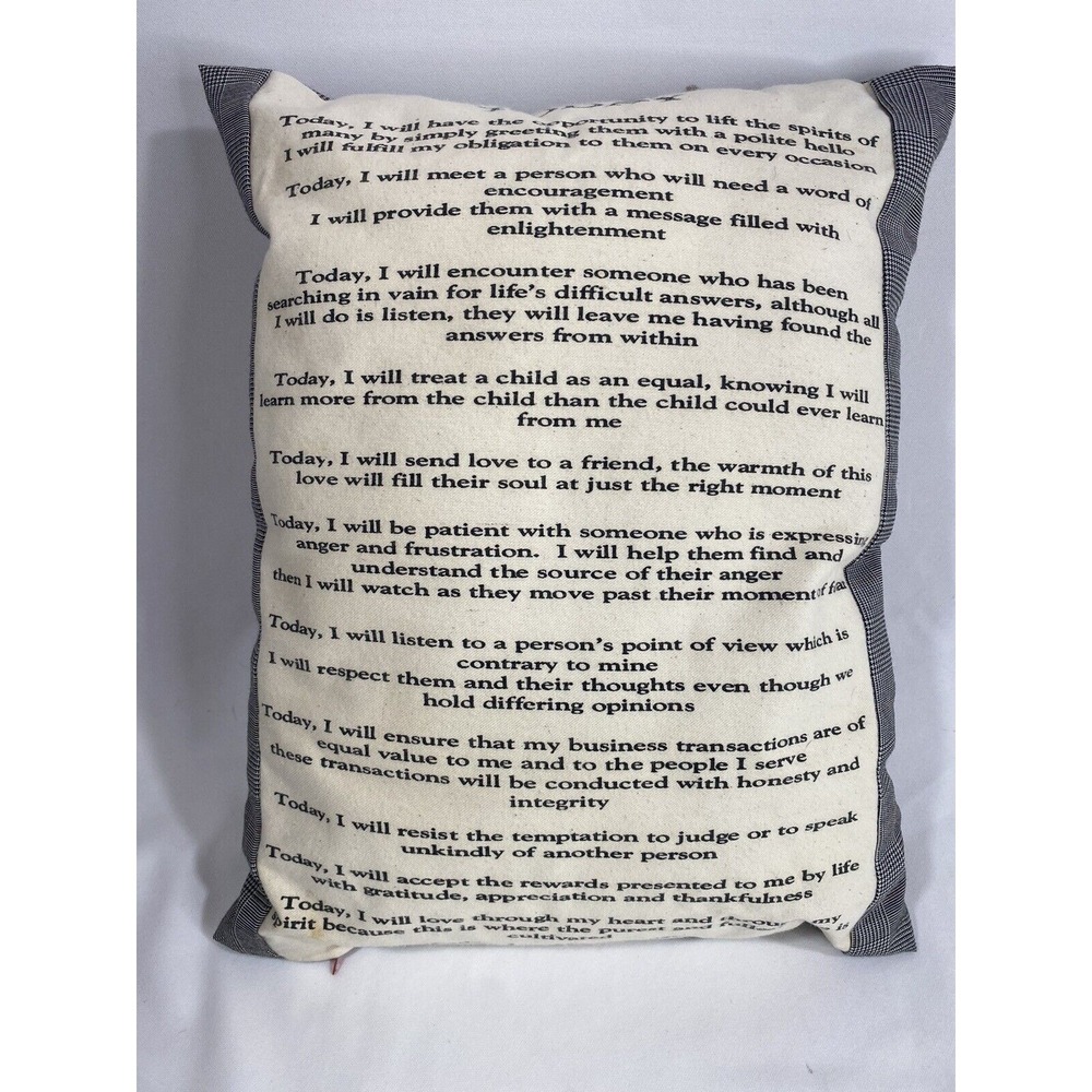 Unbranded‎ Vintage Today Throw Pillow 16x12 Multicolor Cottagecore Decor Linens